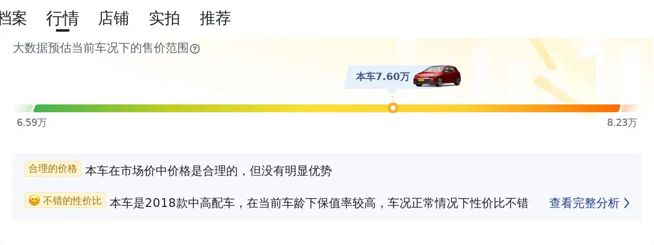 详细阅读:二手大众高尔夫,行驶里程6万公里,售价7.6万 二手大众高尔夫,行驶里程6万公里,售价7.6万